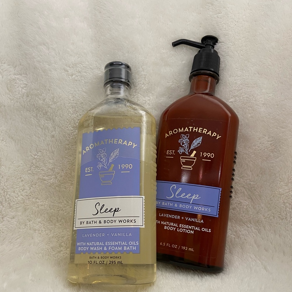 New! Bath and Body Works Aromatherapy sleep set